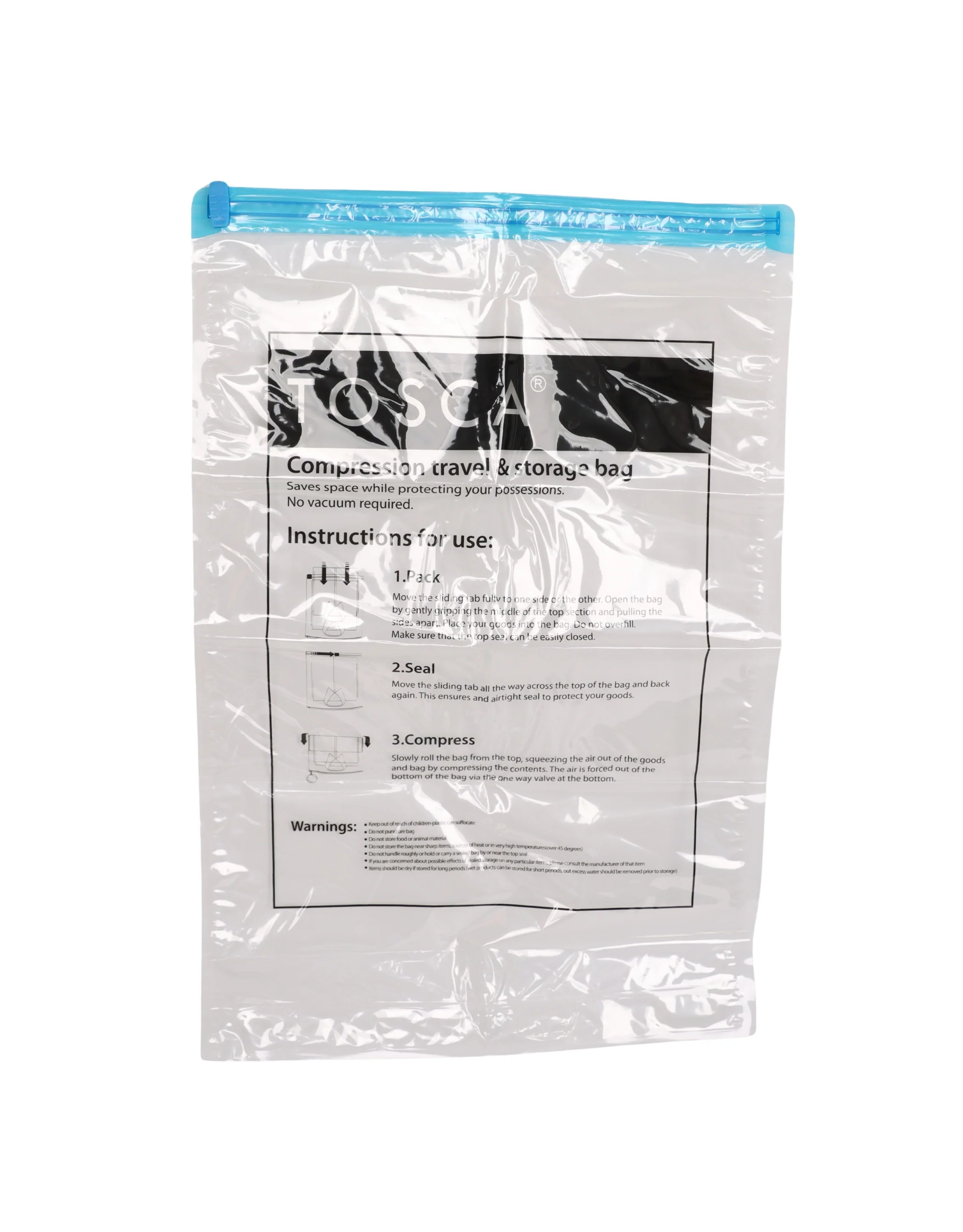 Vacuum Packing Bags - 3 Pack - Clear - Image 2