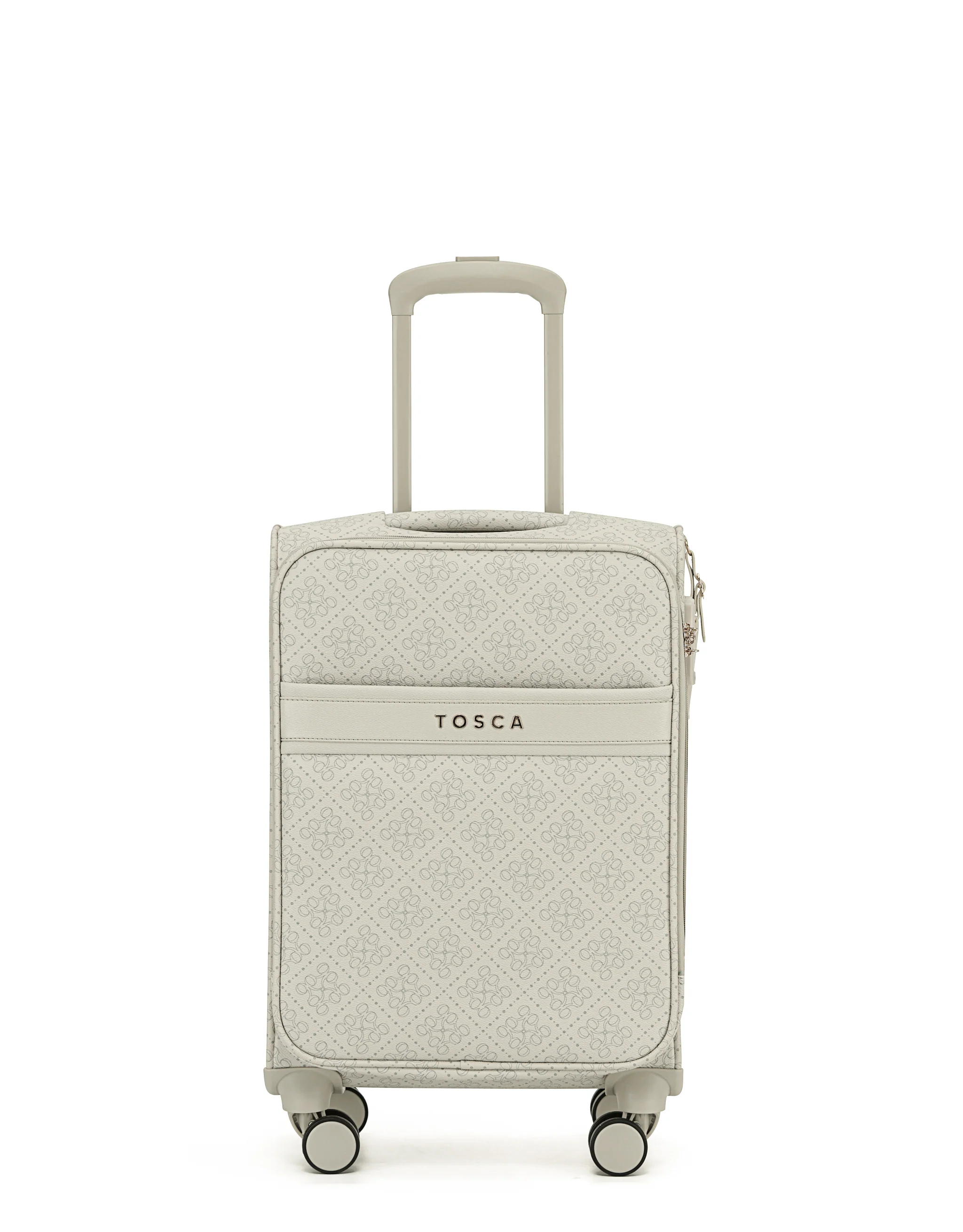 Willow 55cm Small PU Case Carry On - Vanilla - Image 2