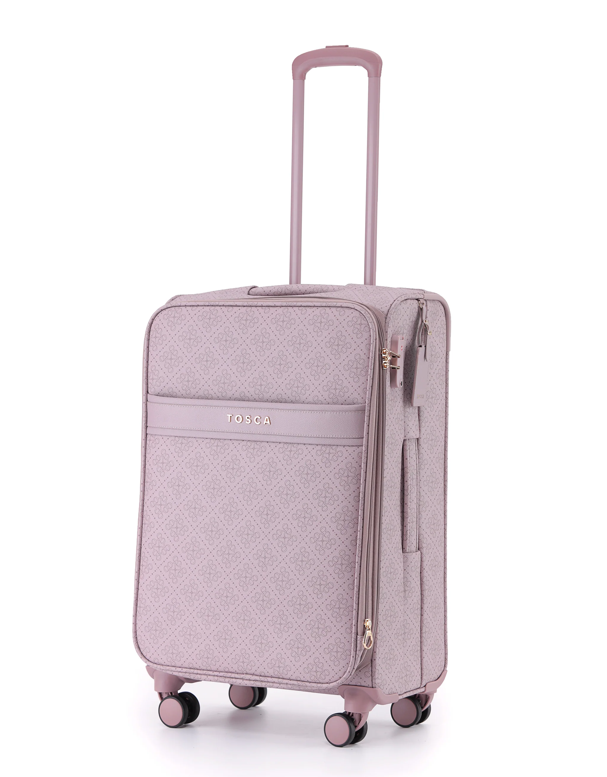 Willow 66cm Medium PU Case - Misty Rose