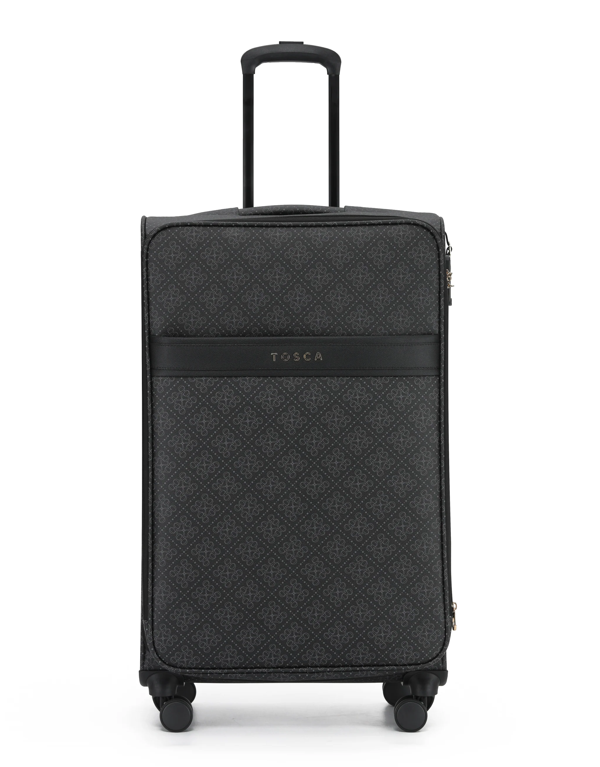 Willow PU Suitcase 3 Piece Set - Caviar - Image 7