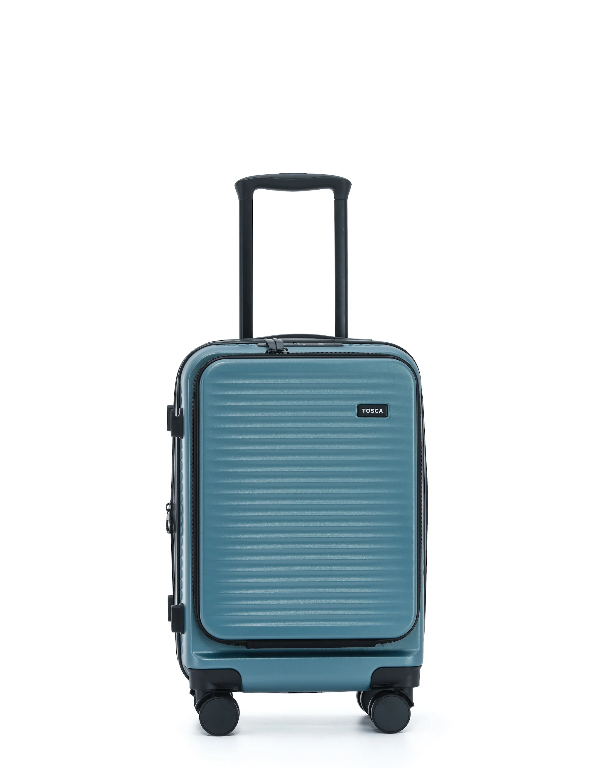 Zen Front Opening Hard Suitcase 3 Piece Set - Slate - Image 4