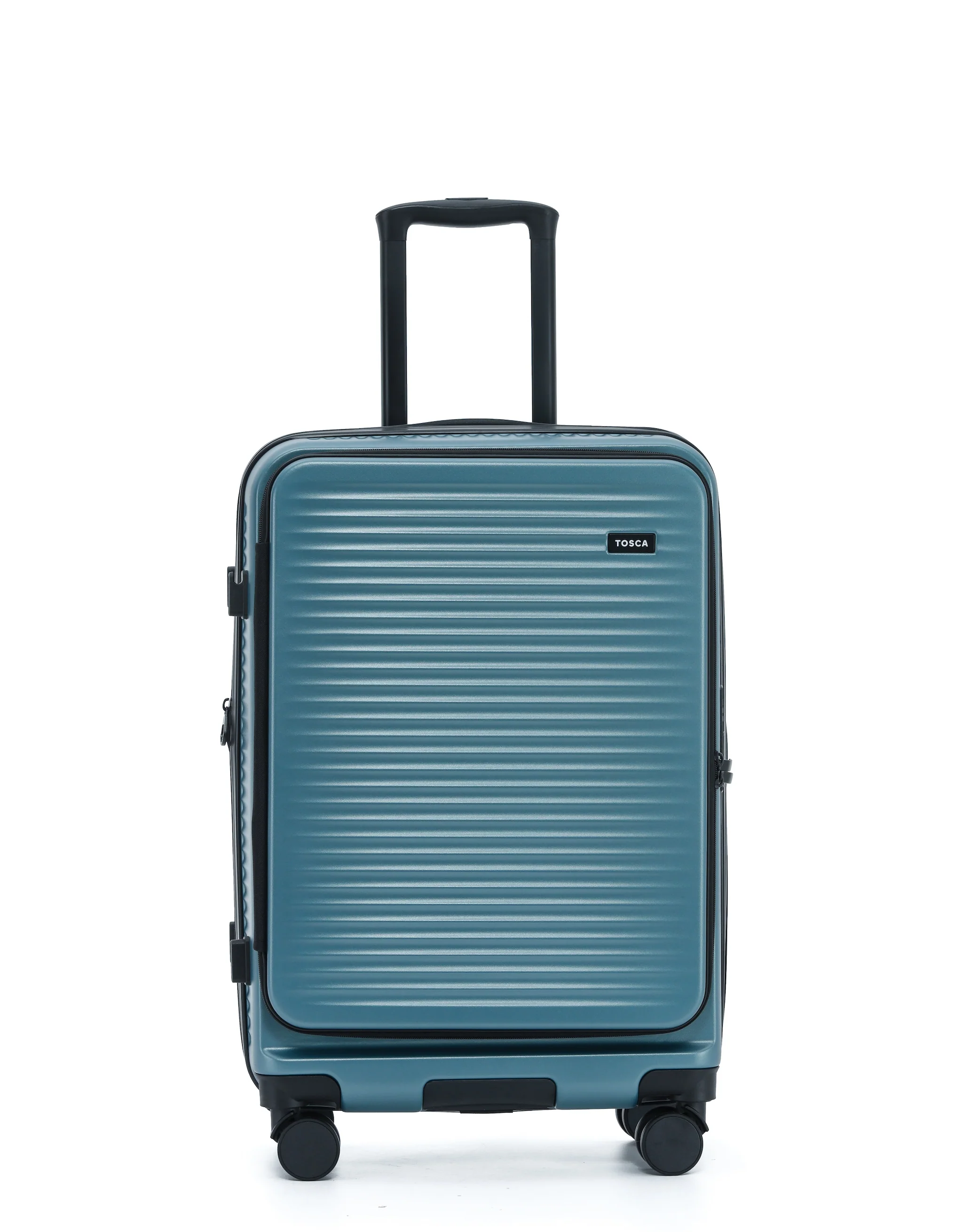 Zen Front Opening Hard Suitcase 3 Piece Set - Slate - Image 8